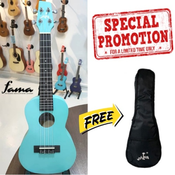 Share: [FAMA] [HOT SALES] MINT 23 Inch Concert SHAKA Ukulele is perfect for Beginner (Matte) Malaysia