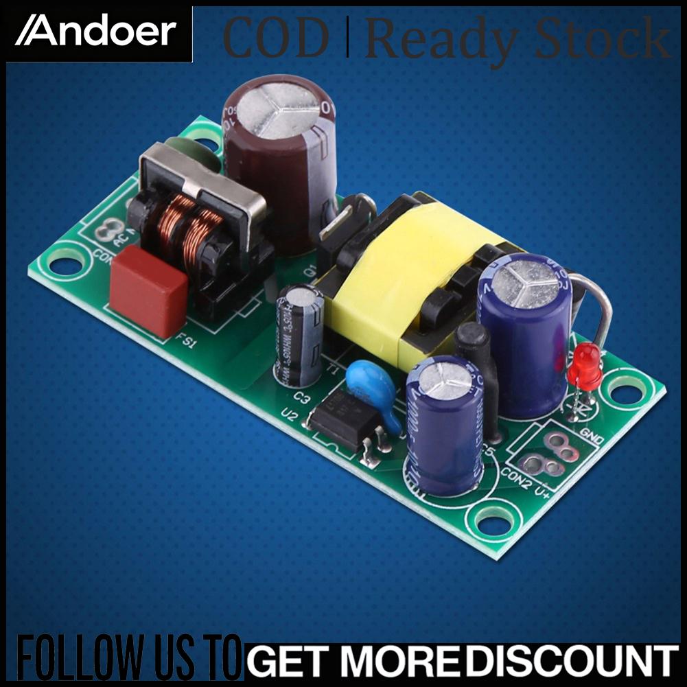 Andoer โมดูลจ่ายไฟ ความแม่นยำเอาต์พุตสูง โมดูลไฟ AC-DC สำหรับใช้ในบ้าน ราคา 160 บาท*ส่งฟรี