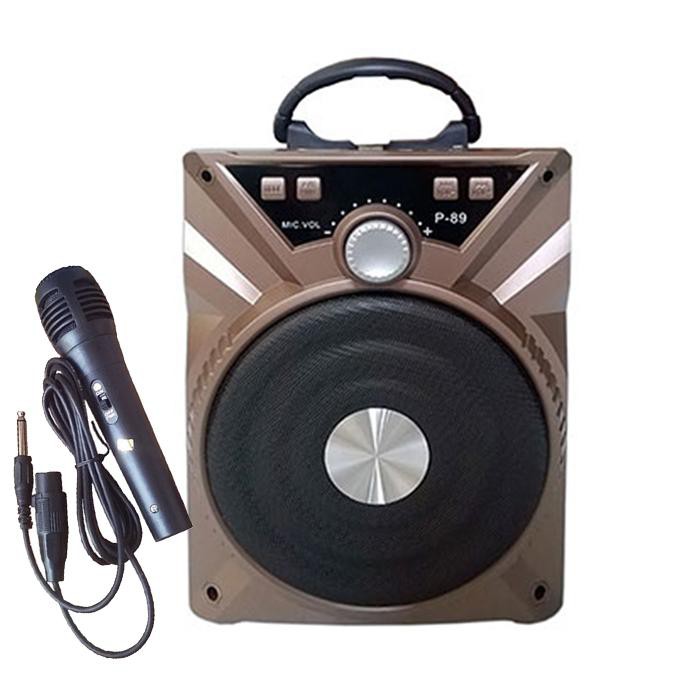 Loa Bluetooth P88, P89 (NT88) Hát karaoke siêu Hay tặng Kèm 1 Micro có dây