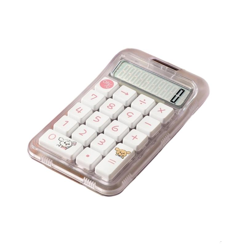 High appearance portable Transpicuous shell Capibala small sugar calculator - 5