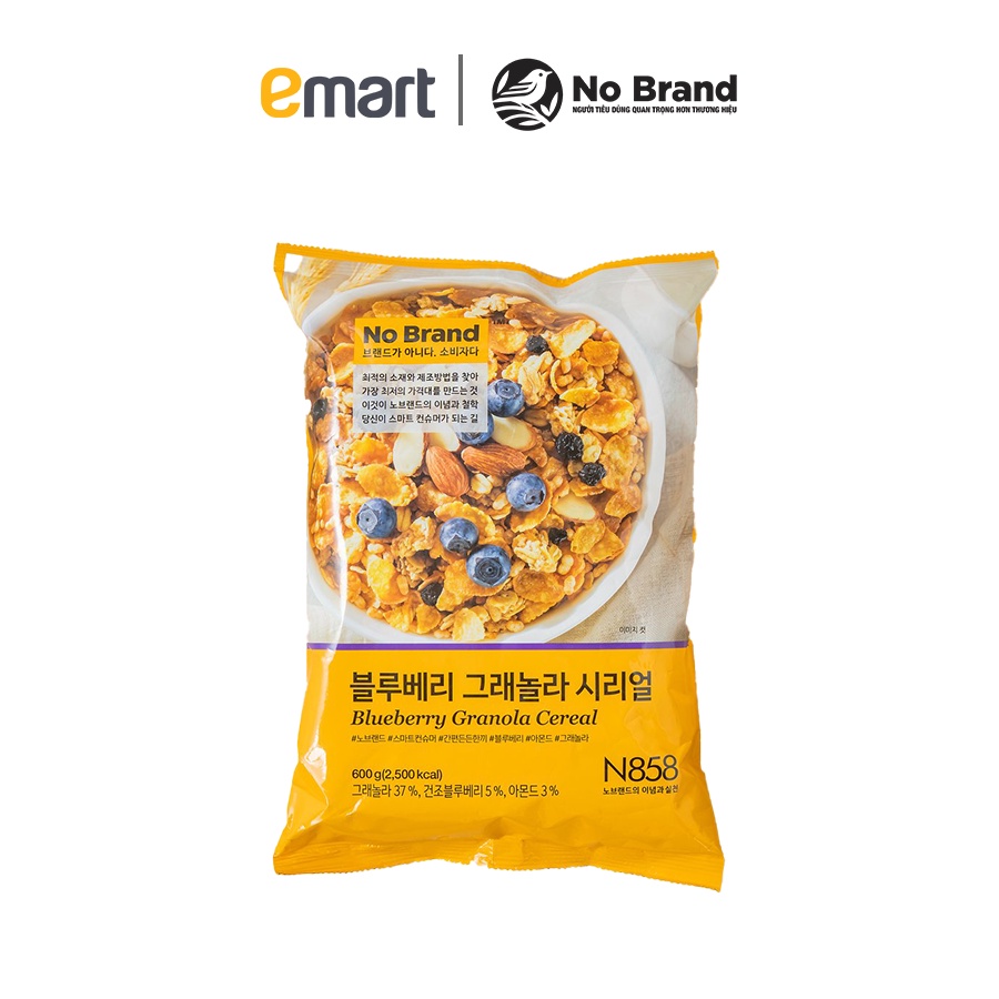 Ngũ Cốc Ăn Sáng Việt Quất Granola No Brand 600g - Emart VN