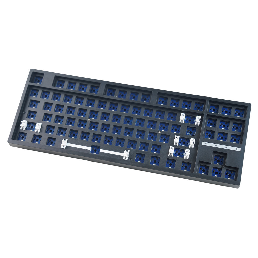 HW87 Wireless Gaming Keyboard Kit 75% Mechanical Keyboard TKL RGB Bluetooth/2.4G/USB-C Customized Ke