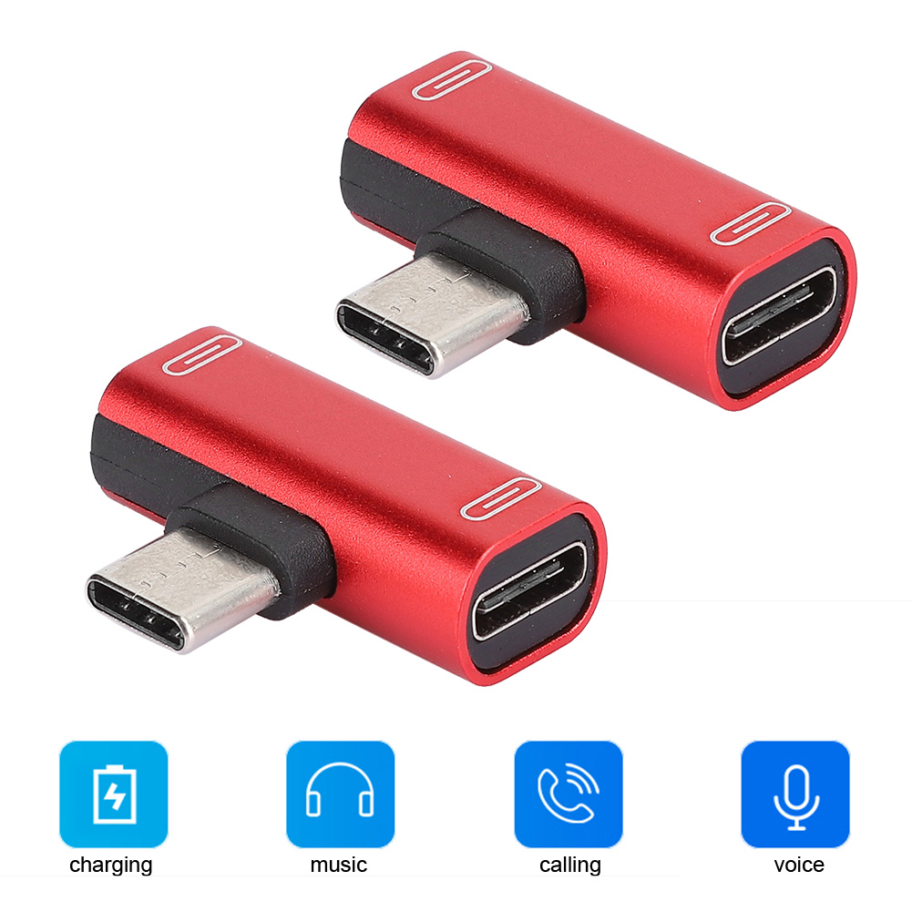 Bộ chuyển đổi USB Tuổi thọ dài chia Bộ chuyển đổi 2 trong 1 để gọi từ xa để sạc