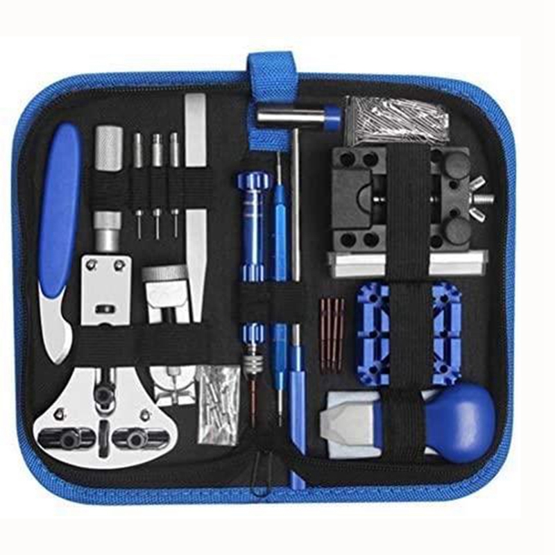(VTSG) 185 PCS Watch Repair Tools Watch Battery Change Replacement Watch Back Opener Repair Kit, Spring Bar Tool Box Opener Kit