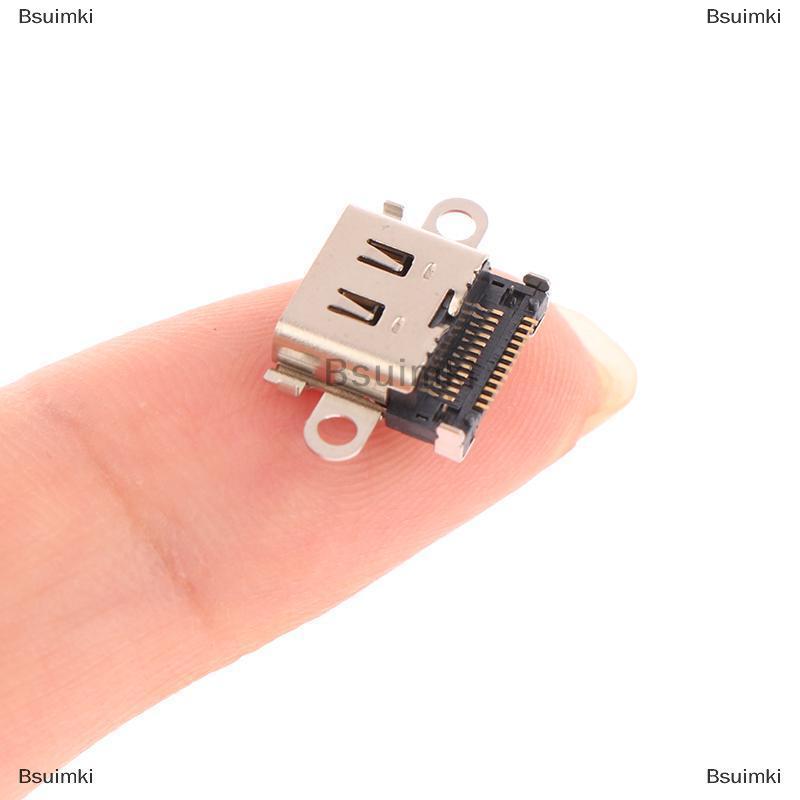 [COD] Bsuimki 1PCS cho NS chuyển đổi OLED USB sạc cổng ổ cắm rất nhiều cho chuyển đổi Lite giao diện điều khiển điện nối Type-C ổ cắm cổng