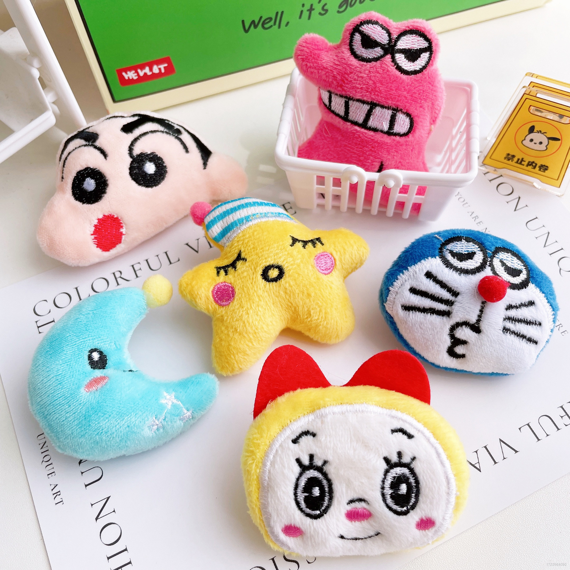 L96 Gp1 Crayon Shin-chan Doremon Trâm Mặt Dây Chuyền Sang Trọng Phụ Kiện pin Phụ Kiện Thời Trang Cá Tính PG1 L