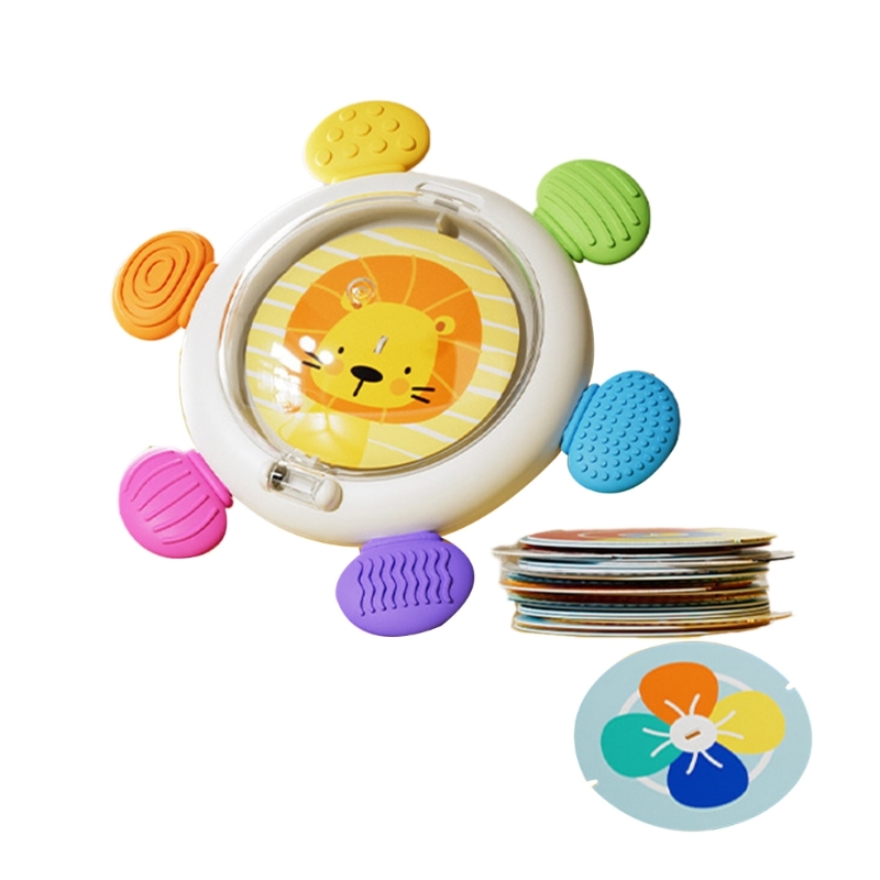 Toddler's Octopus Teether Toy Spinner with Suction Cup Sensory Toy for Bath Game Baby Spinner Toy for Toddlers