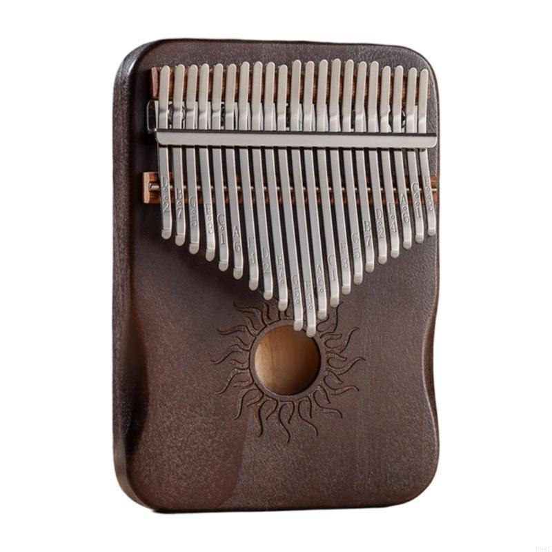 P88E Portable 17/21 Keys Small Piano Finger Piano Exquisite Thumb Piano - 6