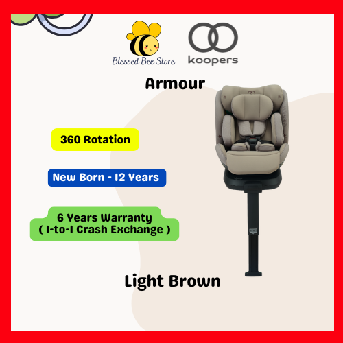 Koopers Armour Koopers Spark+ Koopers Armour Lite Baby Car Seat