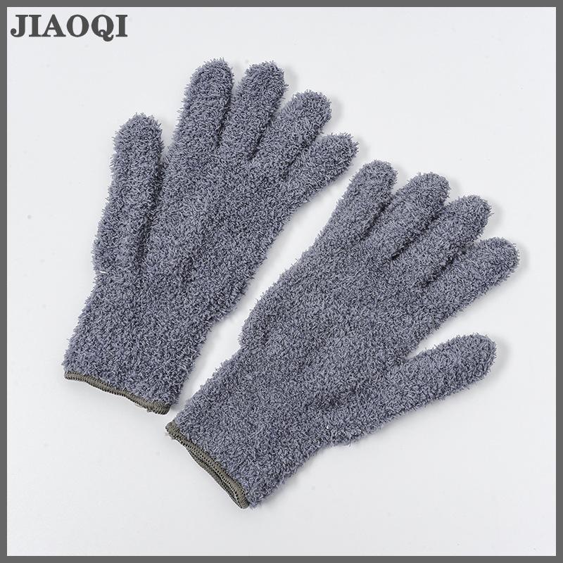 JIAOQI Sợi nhỏ bụi Găng Tay-căng ra & thoáng khí làm sạch găng tay, không thấm nước cho xe ô tô, thuyền, rvs, hồ bơi, nhà, nhà bếp - 4