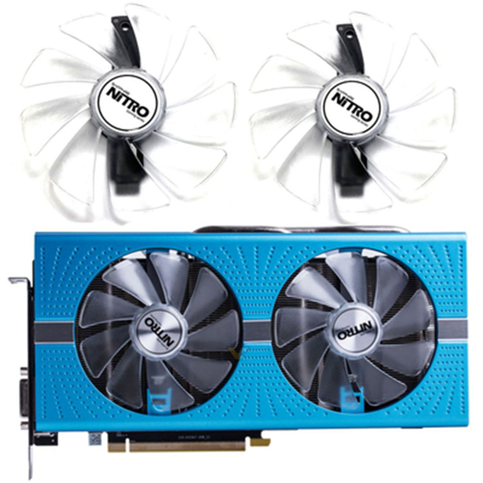 Cooling Fans for Sapphire RX 580 570 480 470 Platinum Ultra Graphics Cards