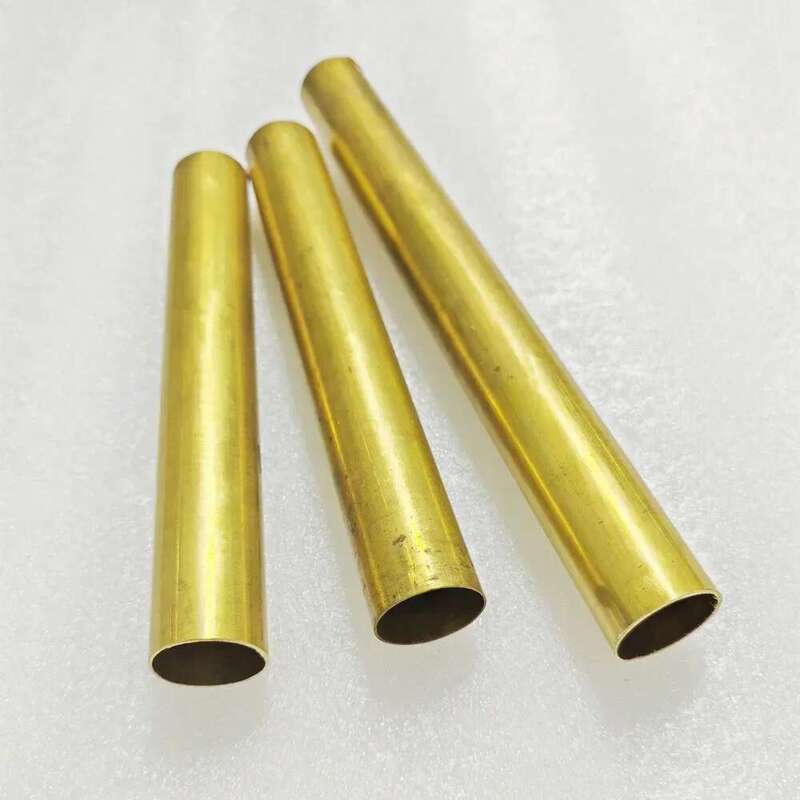 YTKavq 1/8"OD Brass Tube, 0.5mm Wall Thickness 10" Length