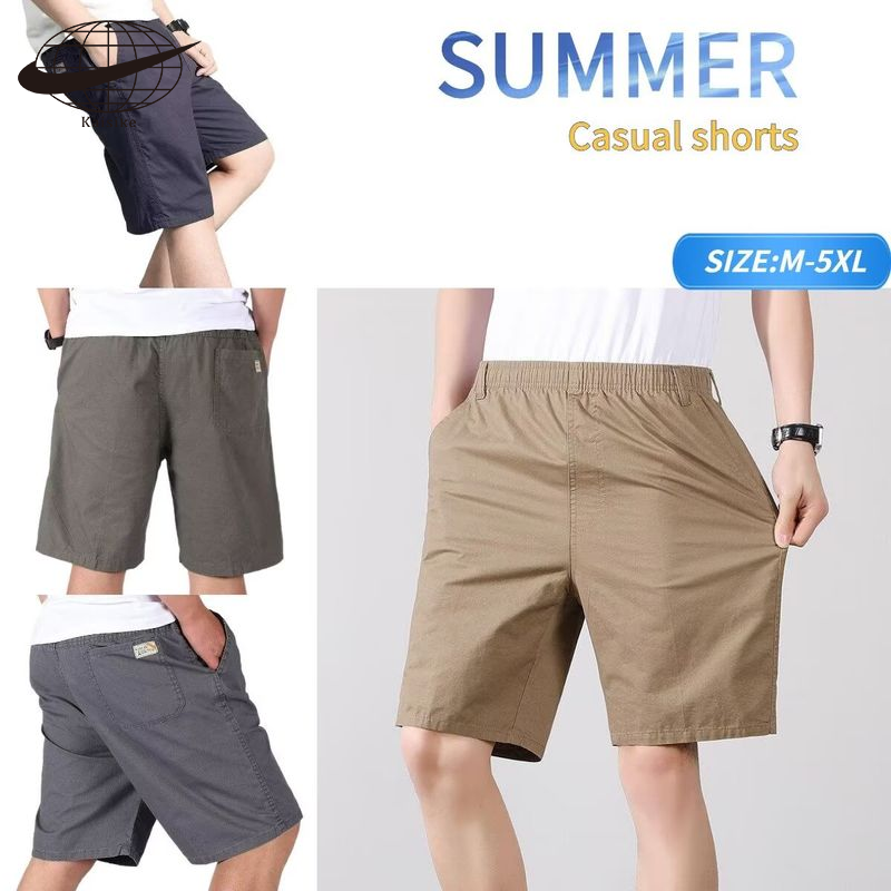 KAI si ke quần short thường ngày mùa hè cho nam rộng phù hợp với thoáng khí thoải mái năm điểm quần phong cách hợp thời trang