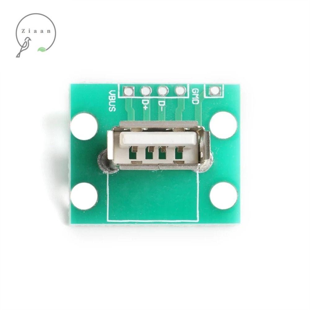 ZIAAN 5Pcs Head A Connector Converter Adapter Testing Board USB Micro