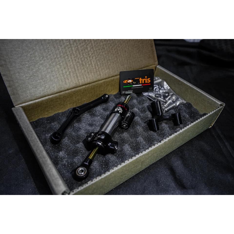 MATRIS กันสะบัดครบชุดพร้อมขาจับ BMW R1200 GS LC ปี 14-18 & R1250 GS ปี 19(stock) ราคา 19,000 บาท*ส่งฟรี