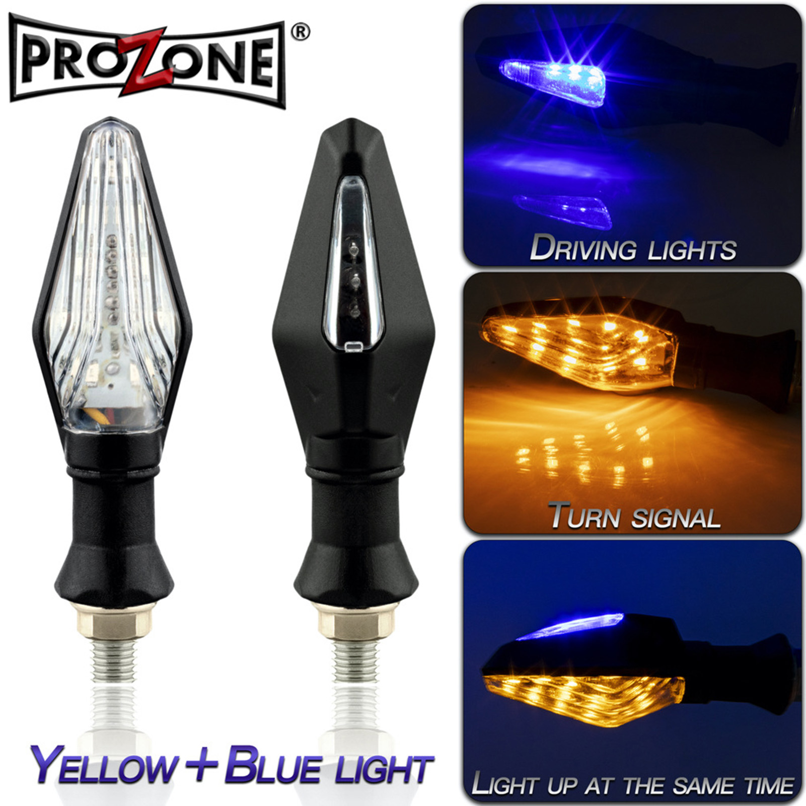 Led đuôi chỉ số đèn báo rẽ xe mô tô Tiêu thụ điện năng thấp đèn báo rẽ xe mô tô cho Bobber Chopper Dirt Bike
