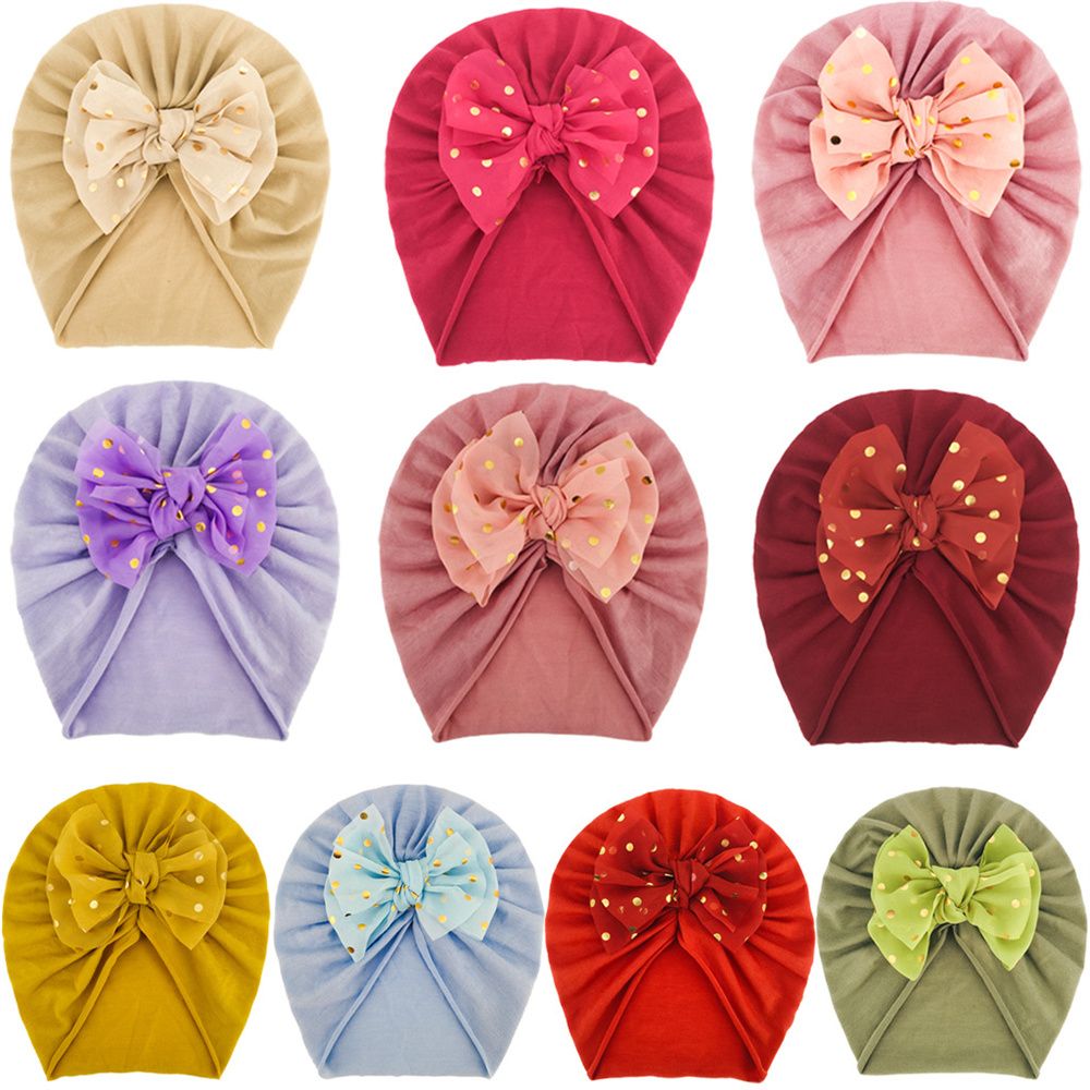 AVENLYB Lovely Cute Newborn Baby Solid Color Infant Hair Accessories