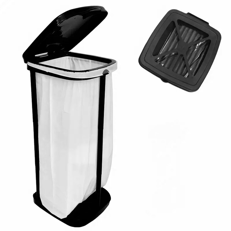 [Waanon]Foldable Trash Can-Fold 13 Gallon Garbage Bin-Indoor/Outdoor for Camping, Parties, Home& Events