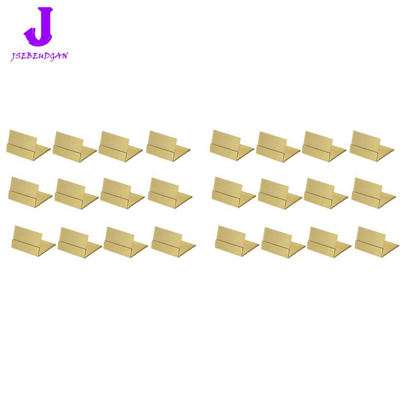 【Huang Li Electronics】Gold Table Number Holders, 24-Pack Metal Place Card Stands &amp; Picture Holders for Weddings, Anniversaries ราคา 635 บาท*ส่งฟรี