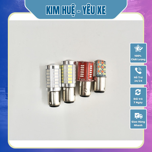 Đèn hậu nháy Audi chớp đuổ, nháy 7 màu lắp Wave, Winner V1, Dream, Sirius, Future và nhiều dòng xe khác- Kim Huệ Yêu Xe