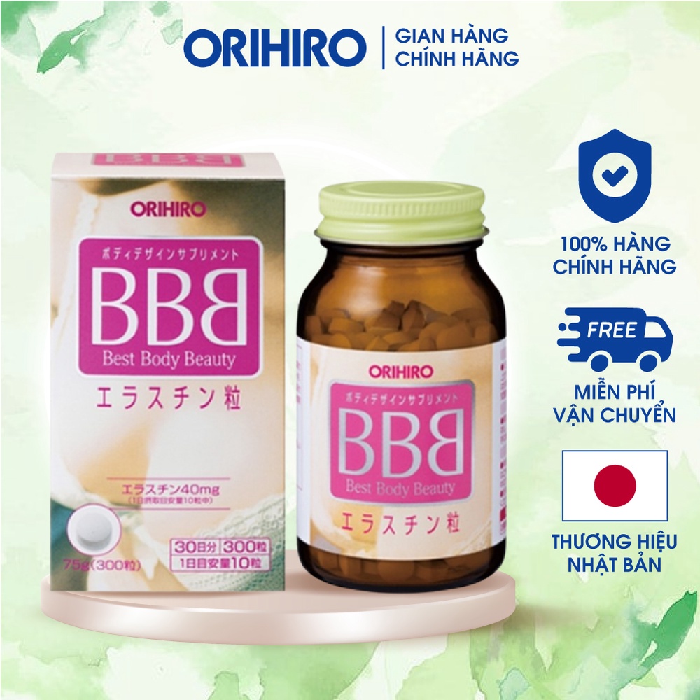 Viên uống ORIHIRO BBB Best Beauty Body tăng kích thước và săn chắc ngực