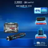Máy vặn vít pin Bosch Go 3 + Bộ vặn vít Bosch 26 món