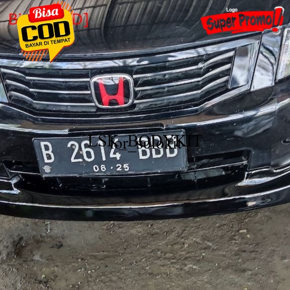 Promo Bodykit Honda Accord 2008 2009 2010 2011 Bodikit Body Kit Grade-A Lentur-Tebal-Kuat Harga 1,163,000 rupiah*Gratis Ongkir