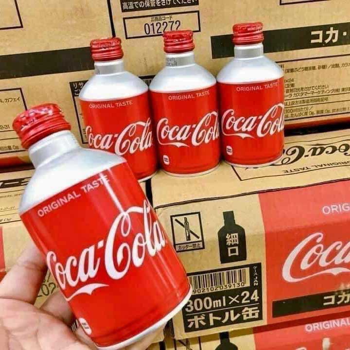 Coca Nhật Nắp Vặn Thùng 24 lon Giá ĐẸP