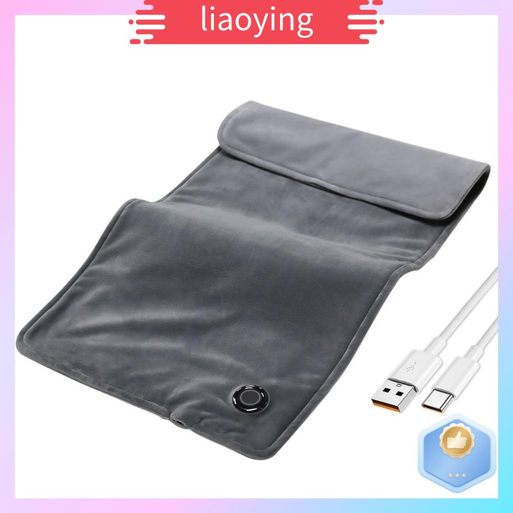 LIAOYING USB 5V Tấm sưởi điện Làm  nhanh 60x30cm Thảm sưởi ấm Bền bỉ Có thể giặt Thảm giữ nhiệt mùa đông Mùa đông