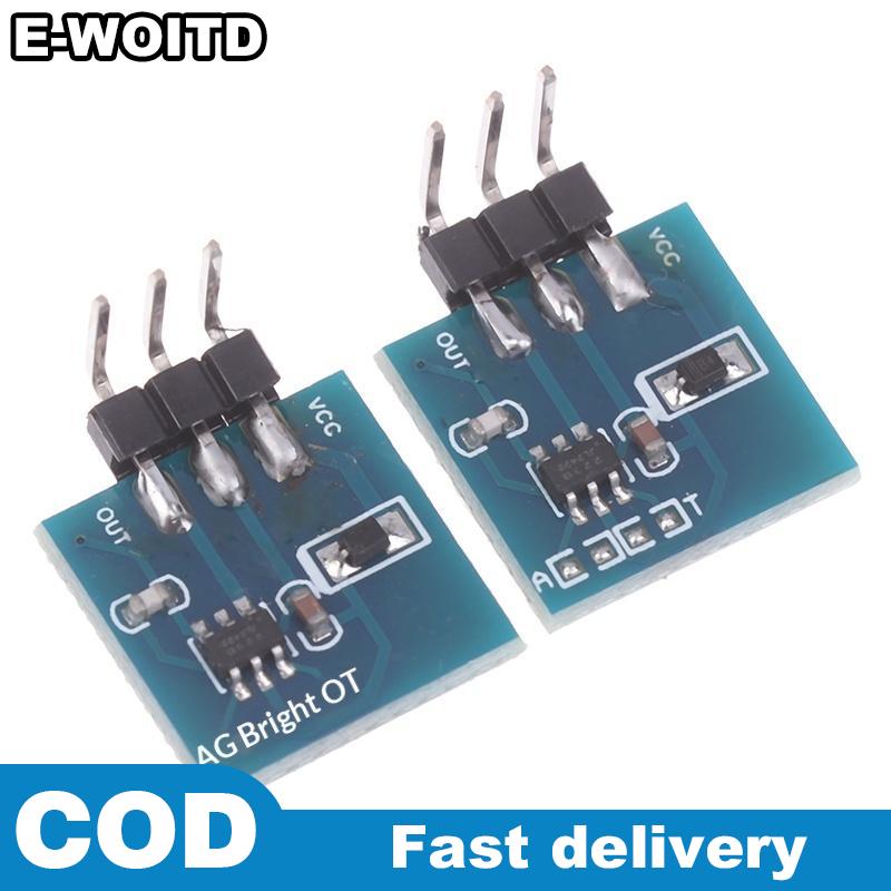 E-WOITD Ttp223 cảm ứng điện dung Mô-đun cảm biến 3.3V-5.5V cảm ứng kỹ thuật số chuyển đổi cho Arduino DIY Kit