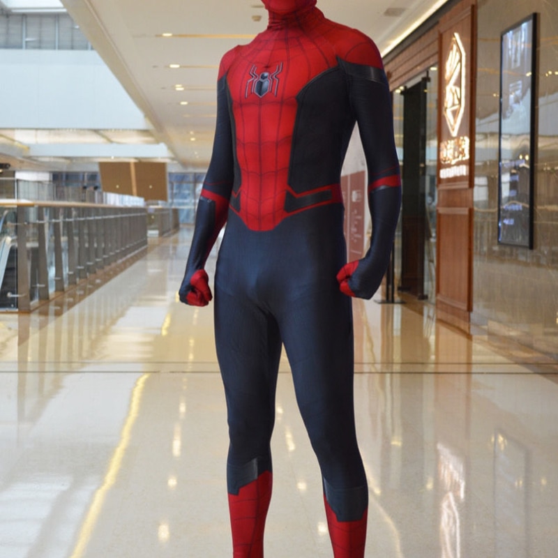Far From Home Spiderman Costume Superhero Zentai Suit Spider Man Cosplay