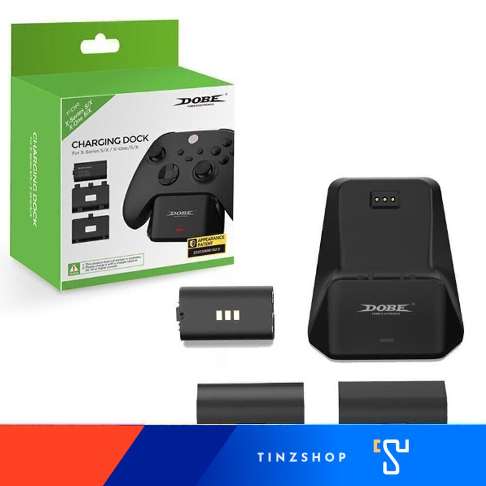 Dobe Tyx-0607 Xbox One Series X Charge Kit with Battery Charging Cable Charging Station Equipment with Battery ราคา 385 บาท*ส่งฟรี