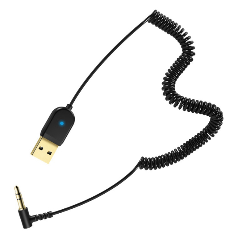 USB 5.0 Bluetooth Transmitter Receiver AUX 3.5mm Audio Bluetooth Adapter Speakerphone