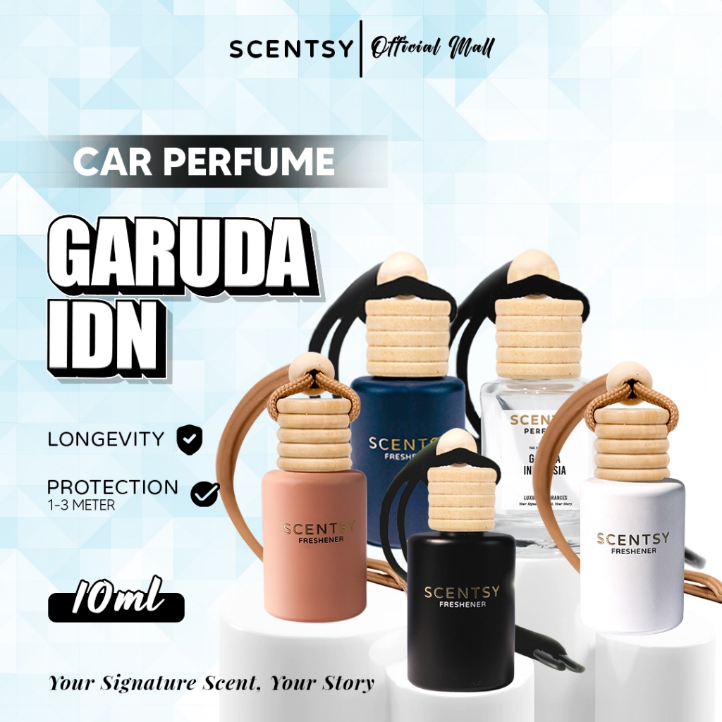 SCENTSY Parfum Mobil GARUDA IDN Pengharum Anti Mual 10ml Pewangi Ruangan Kantor Toilet Kamar tidur Lemari Inspired by Fragrance Aroma Terapi Mewah Parfum Gantung Capit Jepit AC Aksesoris Mobil Harga 17,771 rupiah*Gratis Ongkir