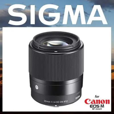 Sigma 30mm f/1.4 DC DN (Canon EF M mount)