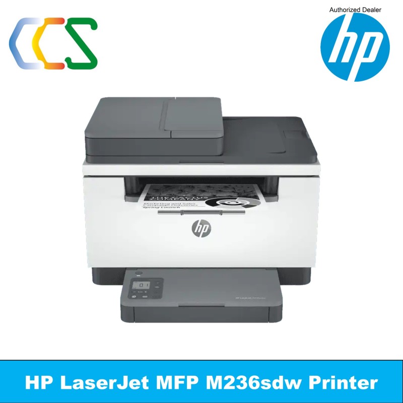 HP LaserJet MFP M236sdw Mono Multifunction Printer  • 3 years onsite unit exchange warranty  M236 sdw 236sdw Singapore