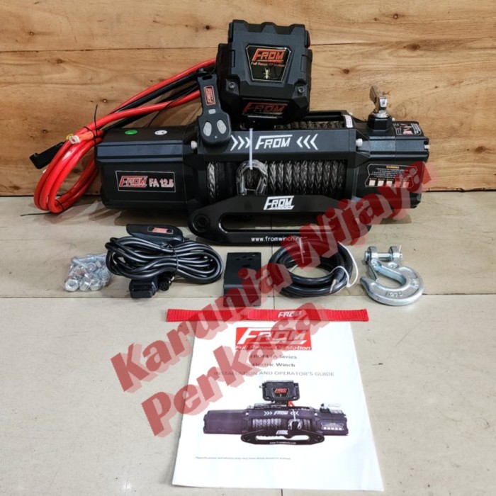 PROMO- FROM WINCH 12.500LBS PLASMA ROPE Harga 8,700,000 rupiah*Gratis Ongkir