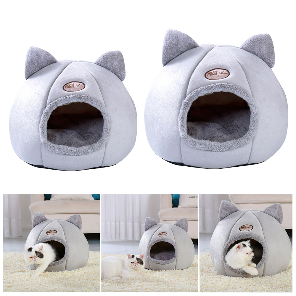 plush dog igloo