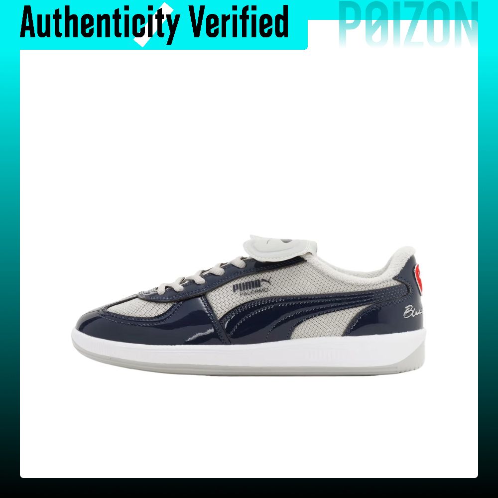 รองเท้าผู้ชาย PUMA BlackEyePatch x Palermo PREMIUM Breathable Low top รองเท้าสเก็ตบอร์ด Unisex Marine Blue 406042-01 ราคา 48,000 บาท*ส่งฟรี