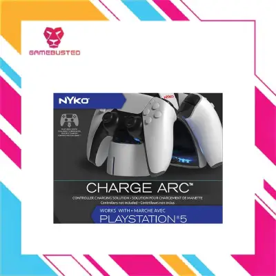 NYKO Playstation 5 Charge Arc for 2 Controllers (83300)