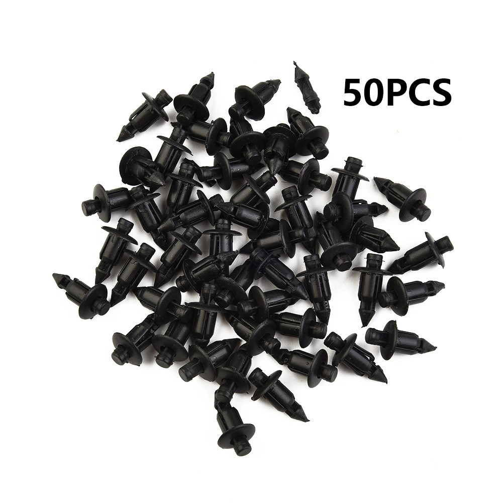 【Sharlyauto】 đinh tán nhựa chuyên nghiệp cho 6mm cho Honda & cho Suzuki bộ phận tạo 50 cái