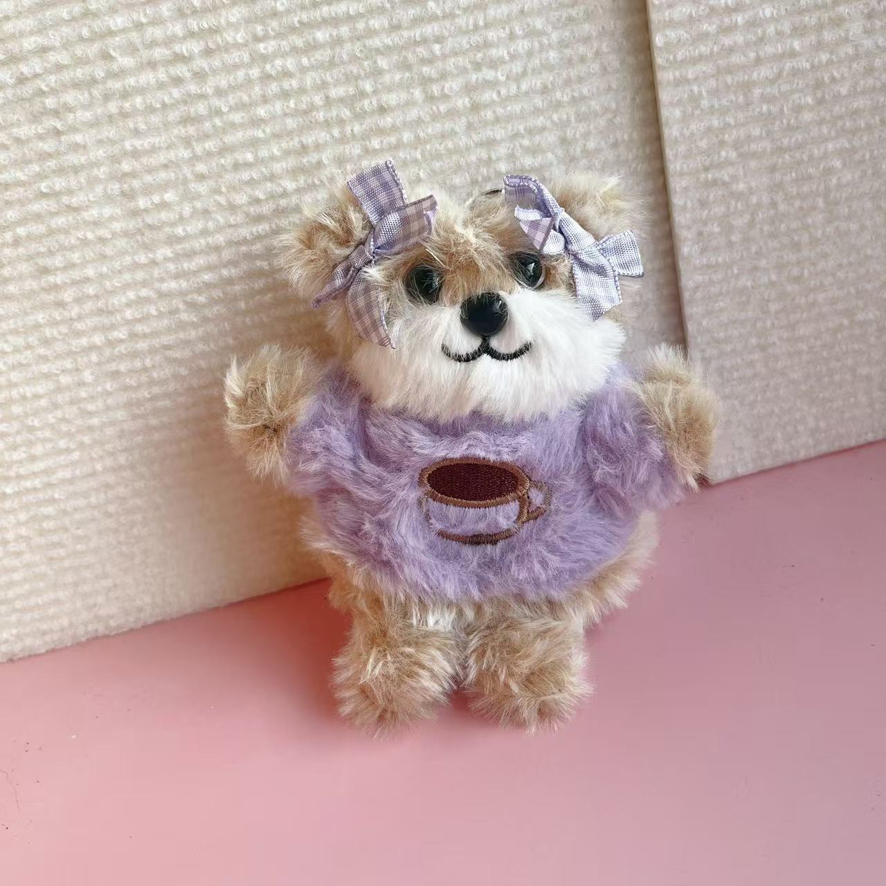 YF ILLIT Backpack pendant keychain plush doll stuffed toy Surprise birthday gift for children FY