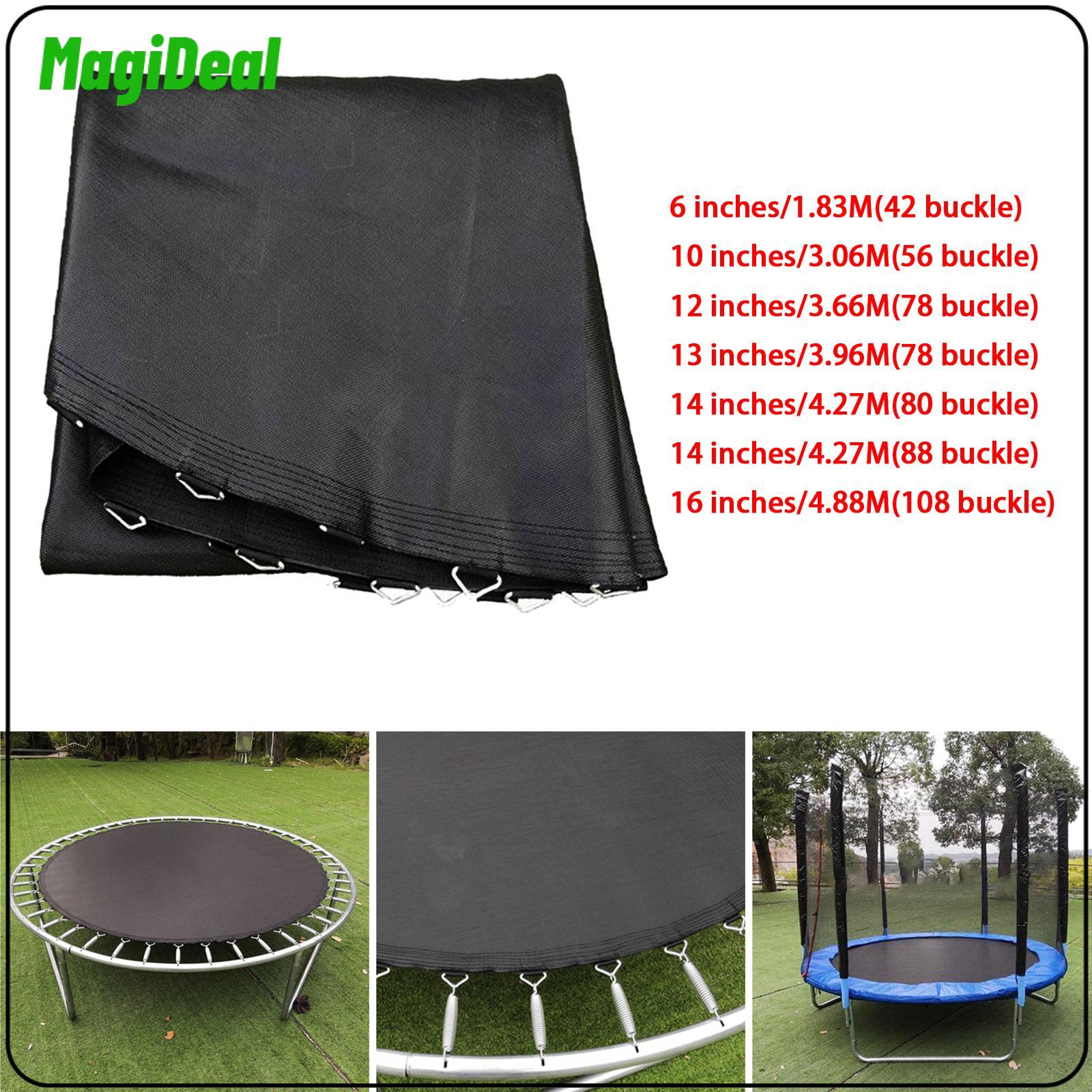 Premium Trampoline Mat Round Jumping Pad Replacement with V-Rings Durable Long Lasting ราคา 14,473 บาท*ส่งฟรี