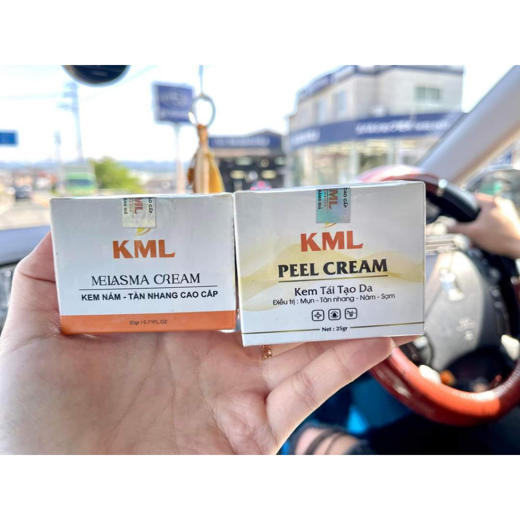 Combo Peel da KML Tái tạo da nhanh bong da không sưng đỏ