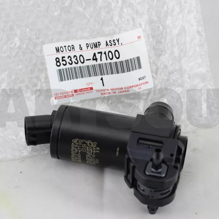 motor pompa air washer kaca depan Premio 85330-47100 Harga 1,180,000 rupiah*Gratis Ongkir