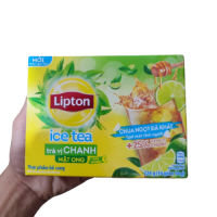 Trà LIPTON Hòa Tan Vị Chanh Mật Ong / Đào Hộp 192gr (16 gói x 12gr)