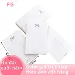 FG 50 cái kẹp tóc trắng thẻ đính bao bì tóc hiển thị tông tóc Clip