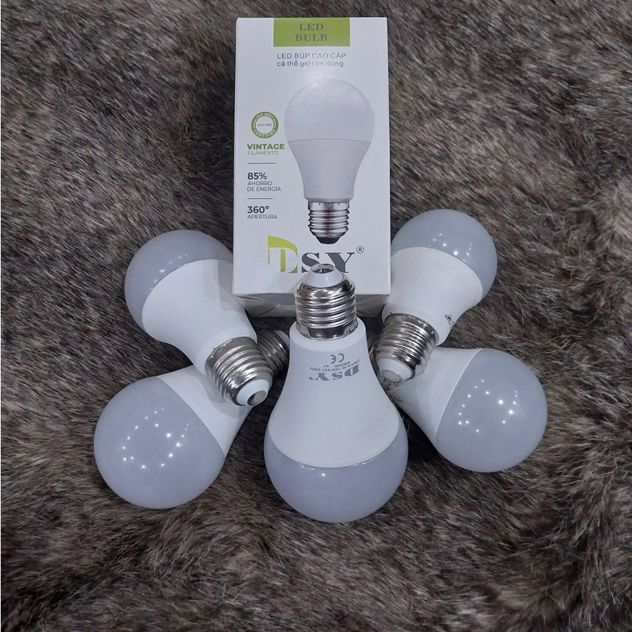 Bóng Đèn Tròn E27 G-Light DSY / EST sáng trắng và vàng 5W - 7W - 9W - 12W - 15W. hàng cty chắc lượng ok