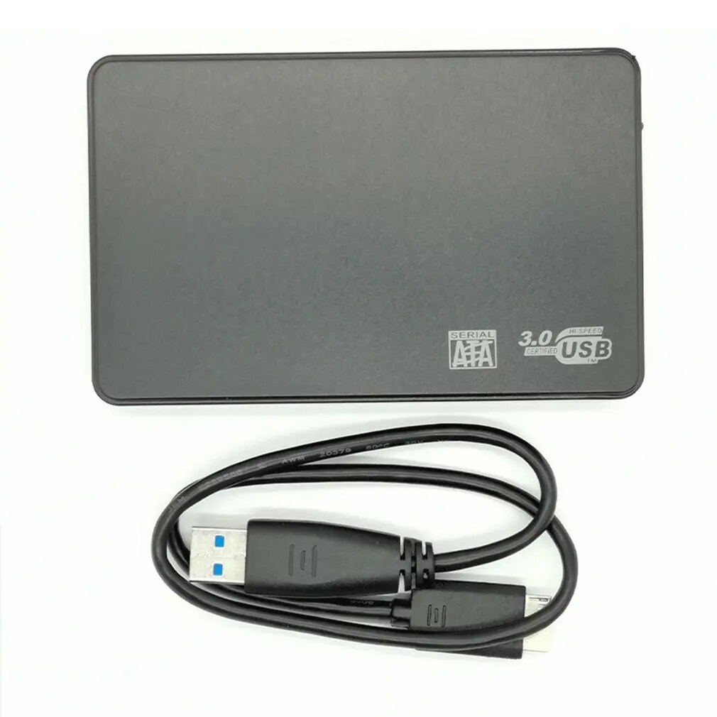 Phổ biến vít-miễn phí nhựa máy tính xách tay Hộp ổ cứng di động USB3.0 máy tính xách tay hdd ssd trạng thái rắn Hộp ổ cứng di động công cụ miễn phí