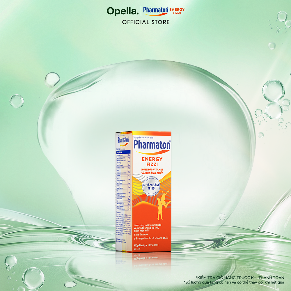 Thực phẩm bảo vệ sức khỏe Pharmaton Energy Fizzi